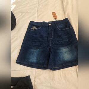 Our Republic For All Women's Blue Denim Shorts Sz 10 Nwt